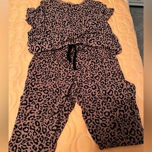 Torrid Cheetah Joggers Sweat Suit